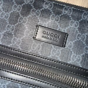 Gucci Black and Gray Men's Belt Bag